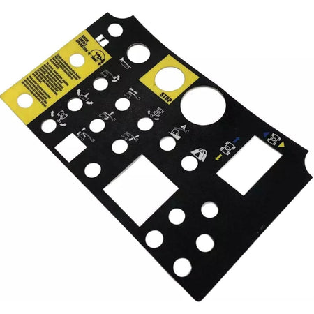 Platform Control Panel Decal 72081GT 72081 for Genie Boom Lift Z-34/22N Z-34/22 DC Z-34/22 Bi-Energy Z-30/20N - KUDUPARTS