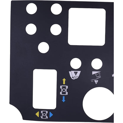 Platform Control Panel Decal 72081GT 72081 for Genie Boom Lift Z-34/22N Z-34/22 DC Z-34/22 Bi-Energy Z-30/20N