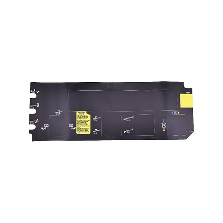 Platform Control Panel Decal 82281GT for Genie Articulated Boom Lift Z-80/60 - KUDUPARTS