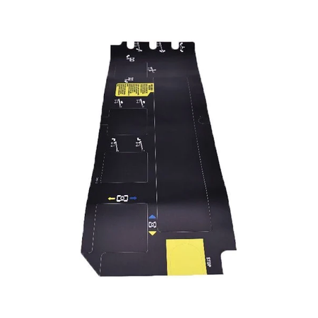 Platform Control Panel Decal 82281GT for Genie Articulated Boom Lift Z-80/60 - KUDUPARTS