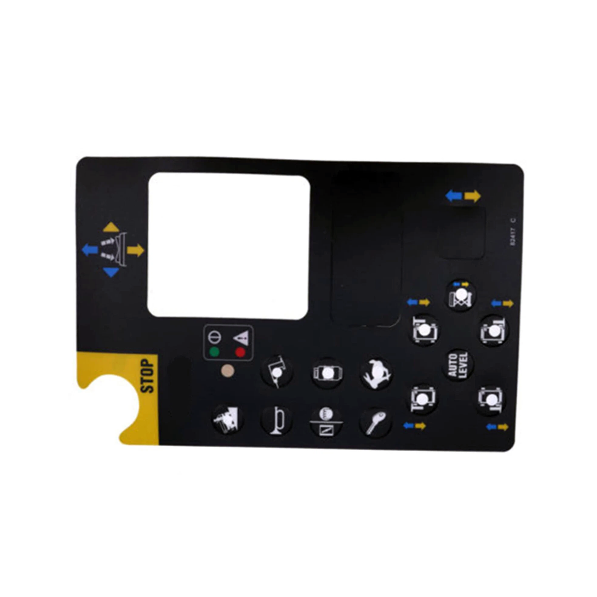 Platform Control Panel Decal 82417GT 82417 for Genie GS-2668 RT GS-3384 GS-3390 GS-4390 GS-5390 - KUDUPARTS