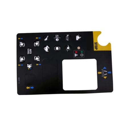 Platform Control Panel Decal 82417GT 82417 for Genie GS-2668 RT GS-3384 GS-3390 GS-4390 GS-5390 - KUDUPARTS