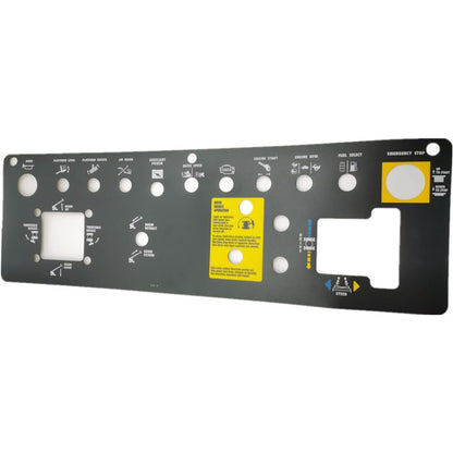 Platform Ctrl Panel Decal 72164GT for Genie Telescopic Boom Lift S-40 S-45