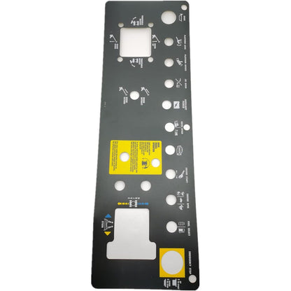 Platform Ctrl Panel Decal 72164GT for Genie Telescopic Boom Lift S-40 S-45
