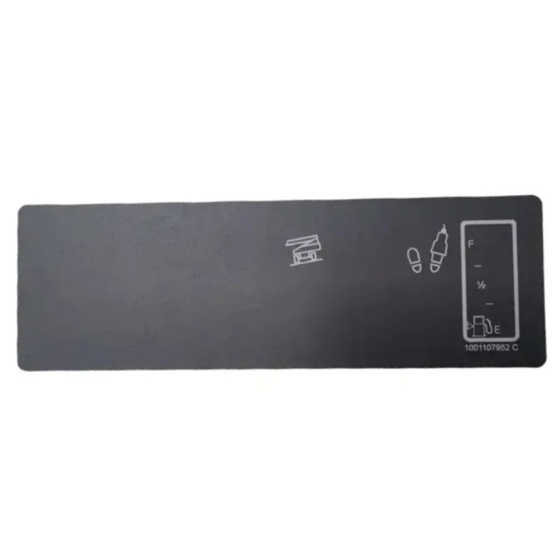 Platform Display Decal 1001107952 for JLG Boom Lift 340AJ 800S 860SJ - KUDUPARTS