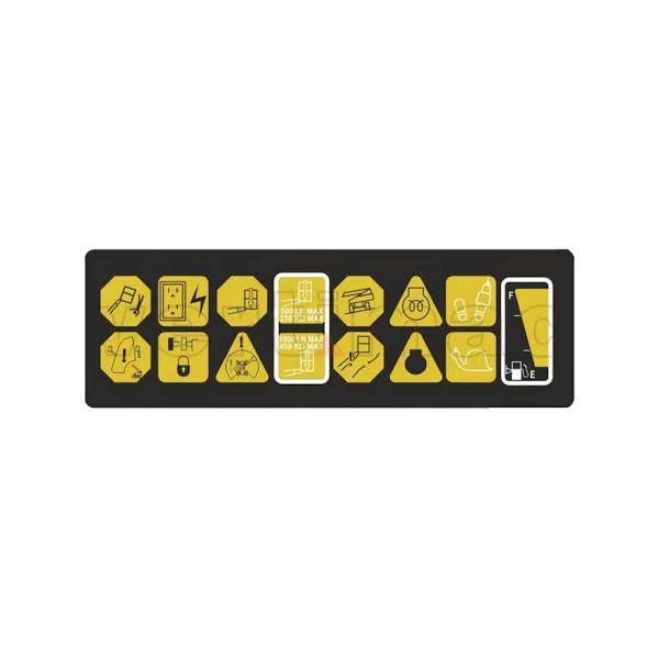 Platform Display Decal 1705173 for JLG