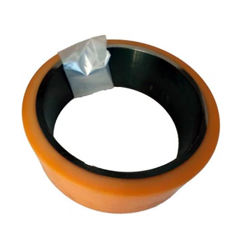 Poly Press On Tire 0009937041 for Linde Reach Truck R14 R16 R16N R20 R20N R10 R12 - KUDUPARTS
