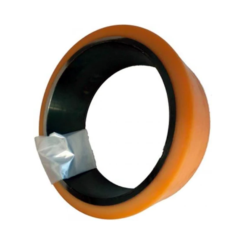 Poly Press On Tire 0009937041 for Linde Reach Truck R14 R16 R16N R20 R20N R10 R12 - KUDUPARTS