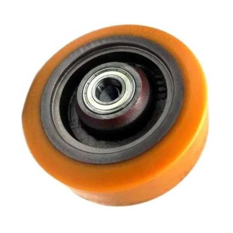 Poly Wheel Assembly 27637400 for Jungheinrich Pallet Truck ECC10 ECC10 AC ECCSH20 ECCSH20AC Pallet Stacker ESC2 ESC214 ESC216Z - KUDUPARTS
