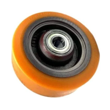 Poly Wheel Assembly 27637400 for Jungheinrich Pallet Truck ECC10 ECC10 AC ECCSH20 ECCSH20AC Pallet Stacker ESC2 ESC214 ESC216Z - KUDUPARTS