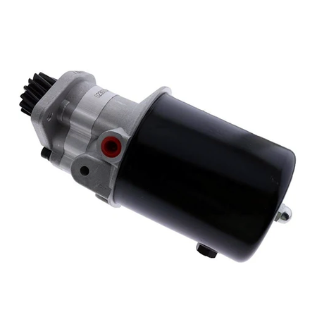 Power Steering Pump 897147M95 3774617M92 for Perkins Engine 4.236 4.248 Massey Ferguson Tractor 50C 165 255 265 265S 275 - KUDUPARTS