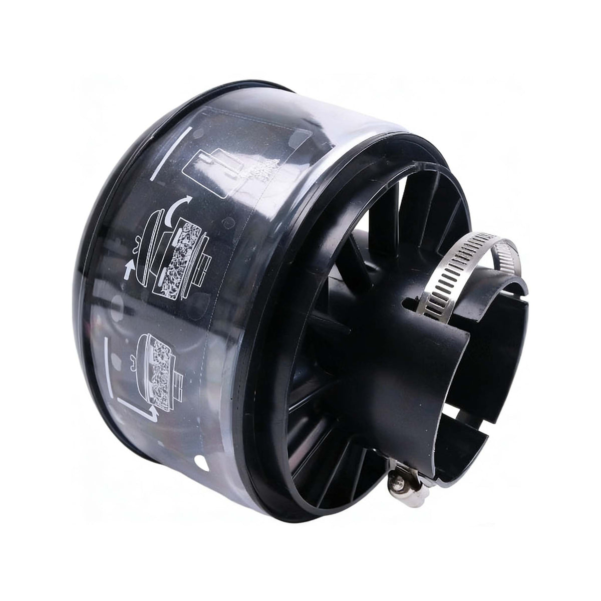 Pre-Cleaner 104-01-51610 for Komatsu D21A-8 D31P-20 D63E-12 D65E-12 D65PX-18 PC57-7 PC60-8 PC70-8 - KUDUPARTS