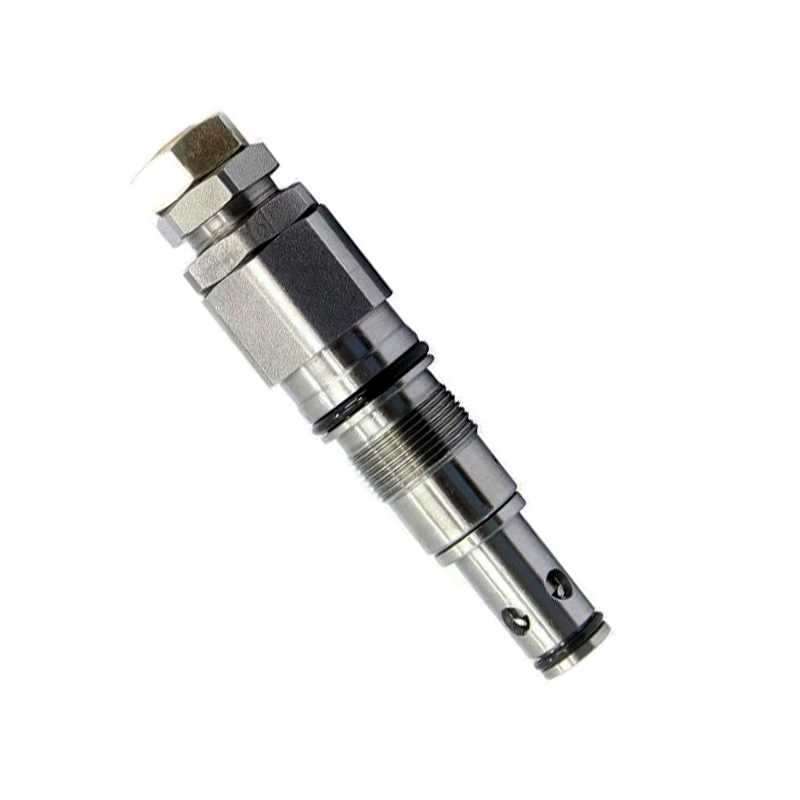 Pressure Relief Valve 2436R752F1 for Kobelco ED180 K904 K905 K912 MD140C MD240C SK100 SK120 SK150LC SK210 SK220LC SK250 - KUDUPARTS