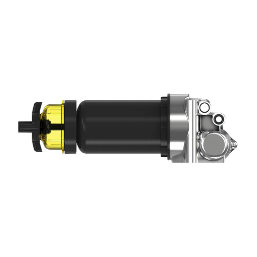 Primary Fuel Filter Assembly with Water In Fuel Sensor RE555988 for John Deere Engine 4045 6068 Loader 310L 310SL 315SL 410L Dozer 701L 710P 750L Tractor 6R250 6R230 6R185 - KUDUPARTS