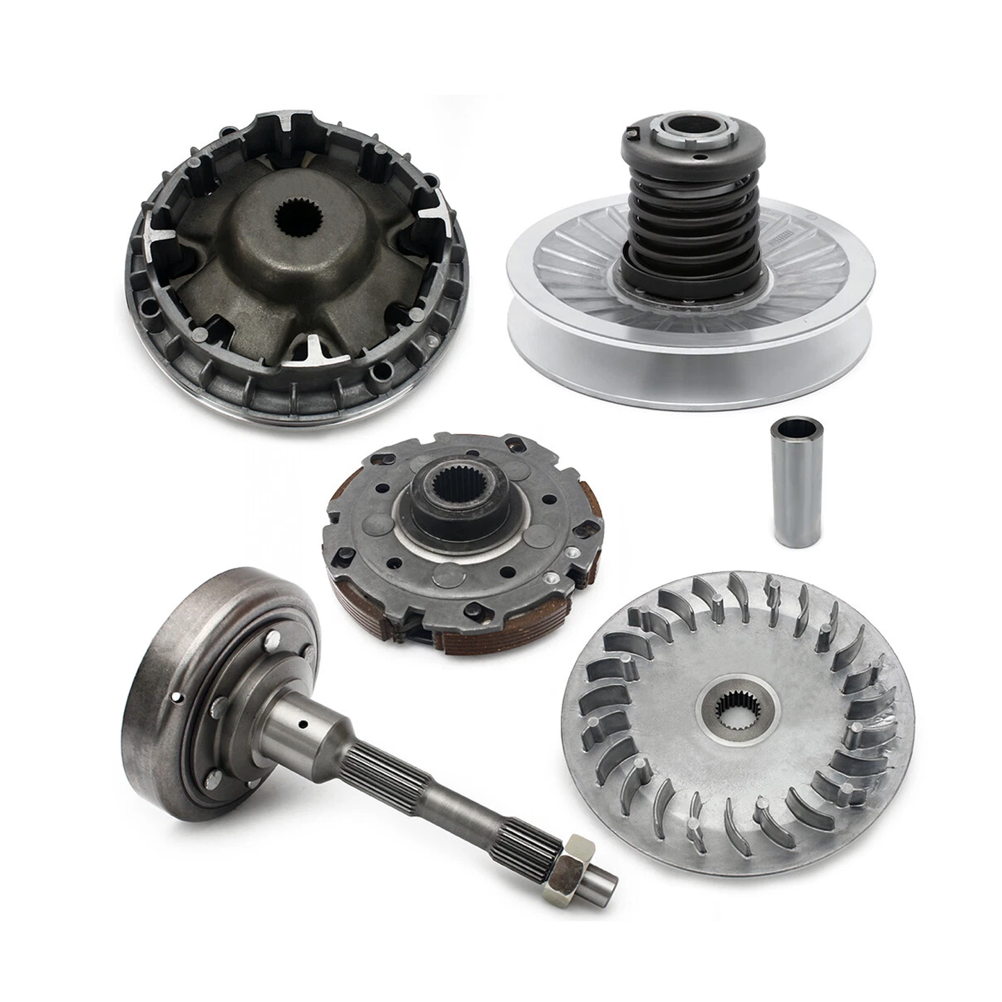 Primary Secondary Driven Clutch Fixed Sheave Pad Shoe for Hisun HS400 Forge 400 Bennche Cowboy 400