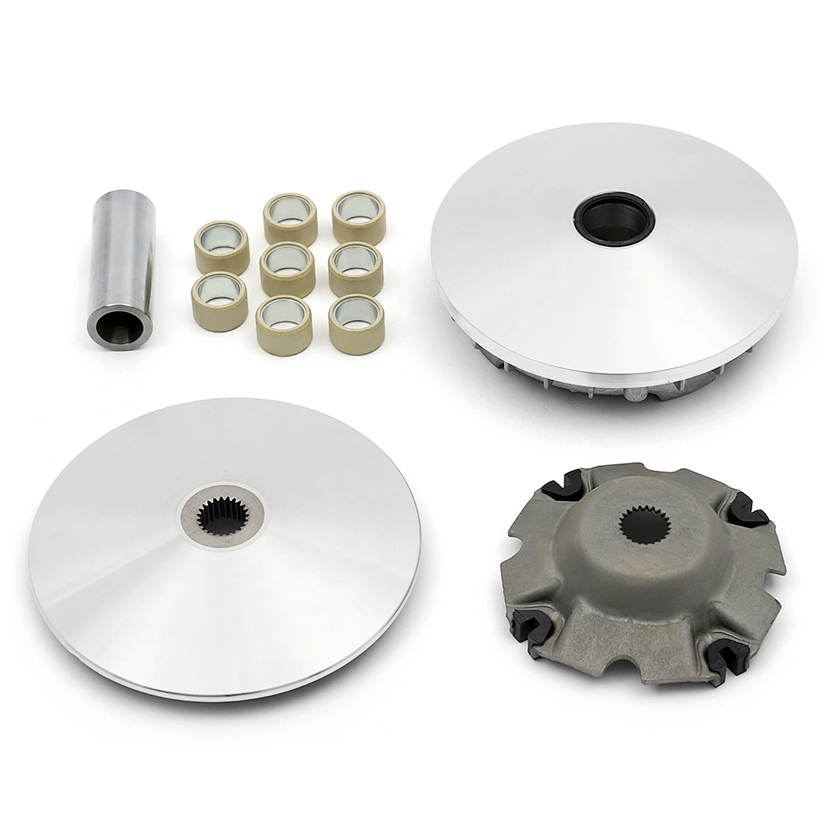 Primary Secondary Driven Clutch Fixed Sheave Pad Shoe for Hisun HS400 Forge 400 Bennche Cowboy 400 - KUDUPARTS