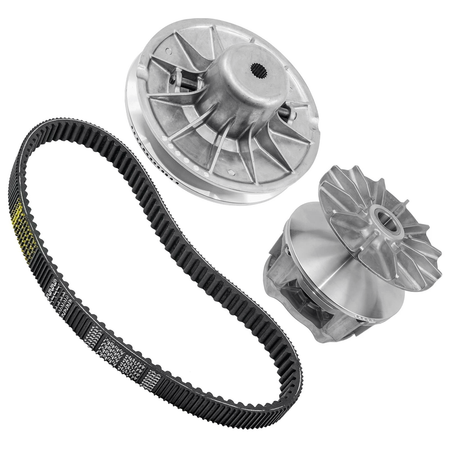 Primary & Secondary Clutch with Belt 1323275 1323070 3211143 for Polaris Ranger 570 15-16 - KUDUPARTS