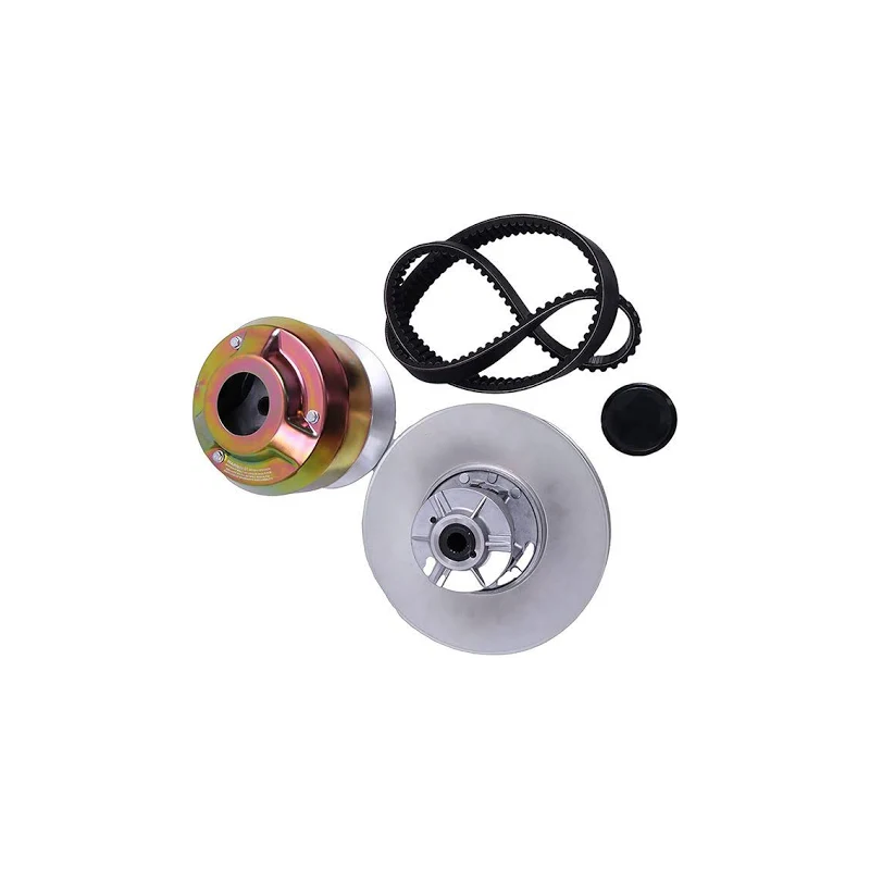 Primary & Secondary Driven Clutch Drive Belt AM140967 AM140985 RE28721 Compatible with John Deere 4X2 6X4 AMT600 AMT622 AMT626 Gas Gator Utility Vehicles Riding Mower/Bunker Rake 1200A - KUDUPARTS