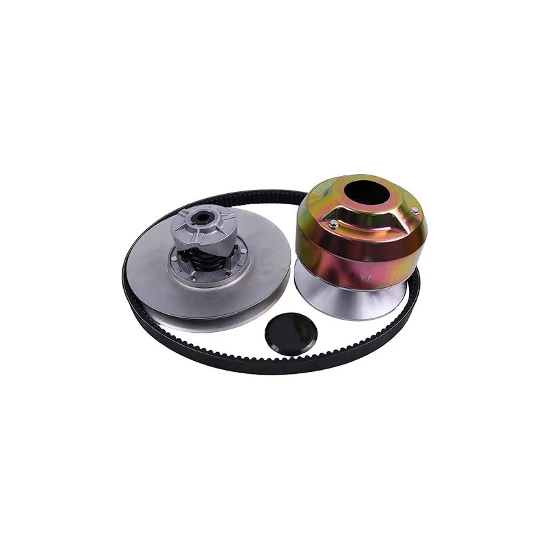 Primary & Secondary Driven Clutch Drive Belt AM140967 AM140985 RE28721 Compatible with John Deere 4X2 6X4 AMT600 AMT622 AMT626 Gas Gator Utility Vehicles Riding Mower/Bunker Rake 1200A - KUDUPARTS