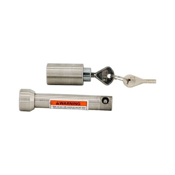 Pro-Receiver Lock for 5/8 Inch Pin Steel Diameter-Stainless