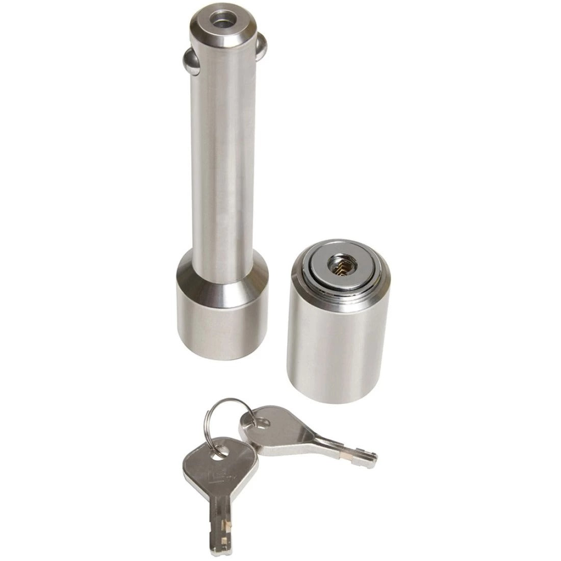 Pro-Receiver Lock for 5/8 Inch Pin Steel Diameter-Stainless - KUDUPARTS