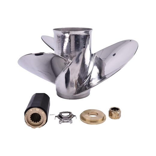 Propeller 48-8M0151231 898990A46 for Mercury Outboard 90HP 115HP 400HP - KUDUPARTS