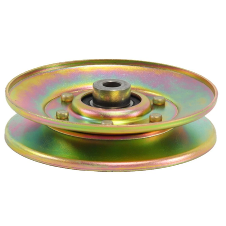 Proven Part V- Idler Pulley 189993 184058 193195 532193195 for Husqvarna Craftsman Yard Poulan Pro Jonsered Tractor - KUDUPARTS