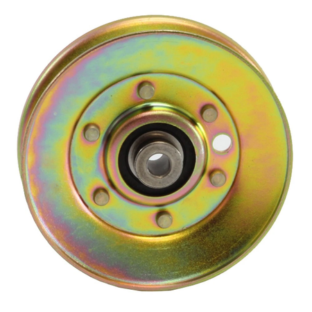 Proven Part V- Idler Pulley 189993 184058 193195 532193195 for Husqvarna Craftsman Yard Poulan Pro Jonsered Tractor - KUDUPARTS