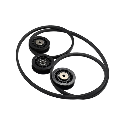 Kit poulie et courroie pour Husqvarna HU 625 700 725 800 L 221 comprenant 581904001 × 2, 587969201, 580364609 