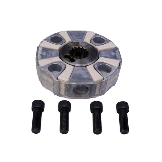 Pump Coupling Assembly 4416605 With Hub for Isuzu Engine 4HK1 Hitachi Excavator ZX210-AMS ZX210-HCME ZX210H ZX210K ZX210W - KUDUPARTS