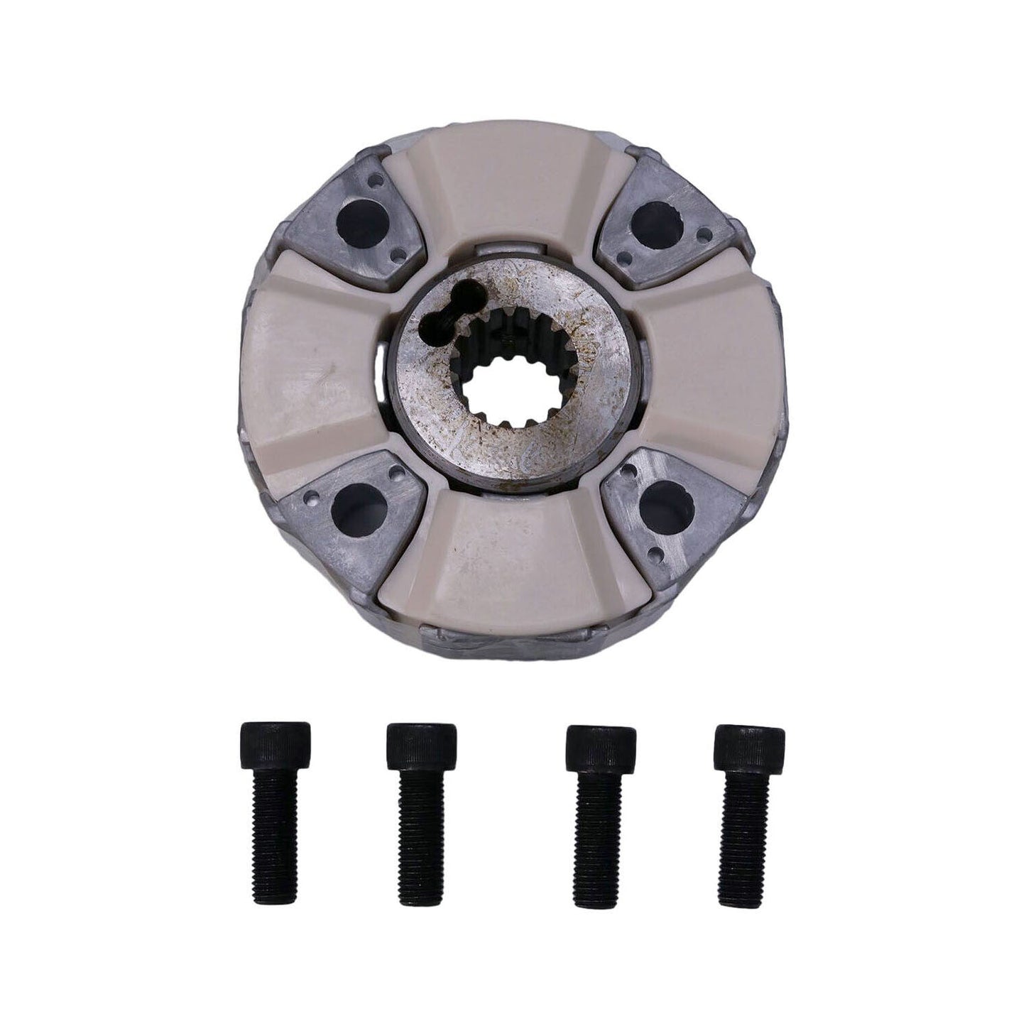 Conjunto de acoplamiento de bomba 4416605 con cubo para motor Isuzu 4HK1, excavadora Hitachi ZX210-AMS, ZX210-HCME, ZX210H, ZX210K, ZX210W