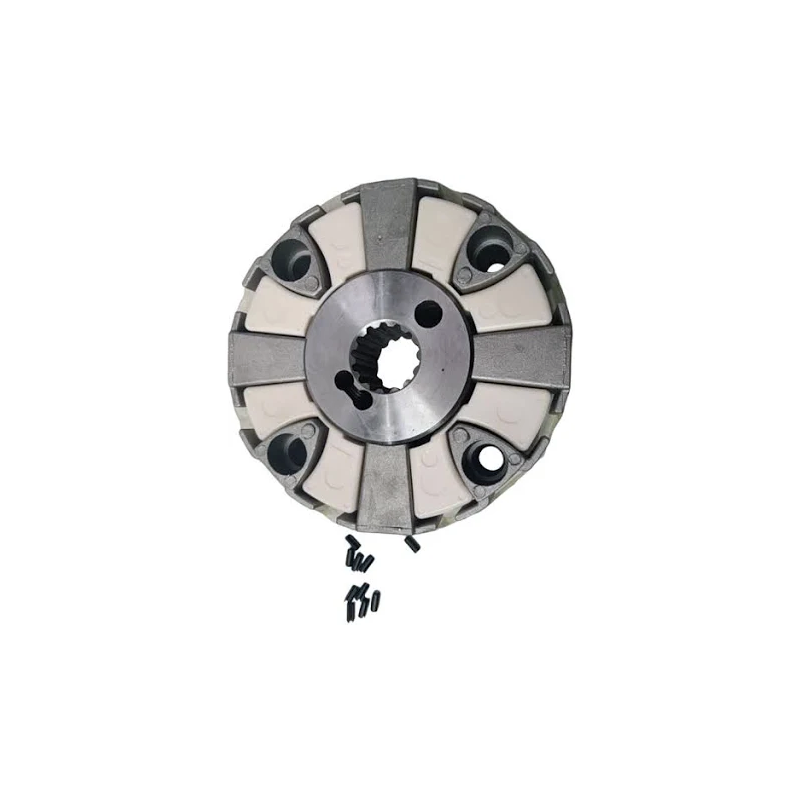 Pump Coupling Assembly With Hub 4700170 for Isuzu Engine 4HK1 Hitachi Excavator ZX240-3G ZX250H-3G ZX250W-3 ZX260LCH-3G ZX270-3 ZX280LC-3 ZX280LCH-3 - KUDUPARTS