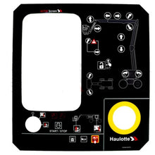 Placa de pulsadores 4000416080 para elevadores de pluma Haulotte HT16RTJ, HT21RT, HT23RTJ, HT26RTJ y HT28RTJPRO