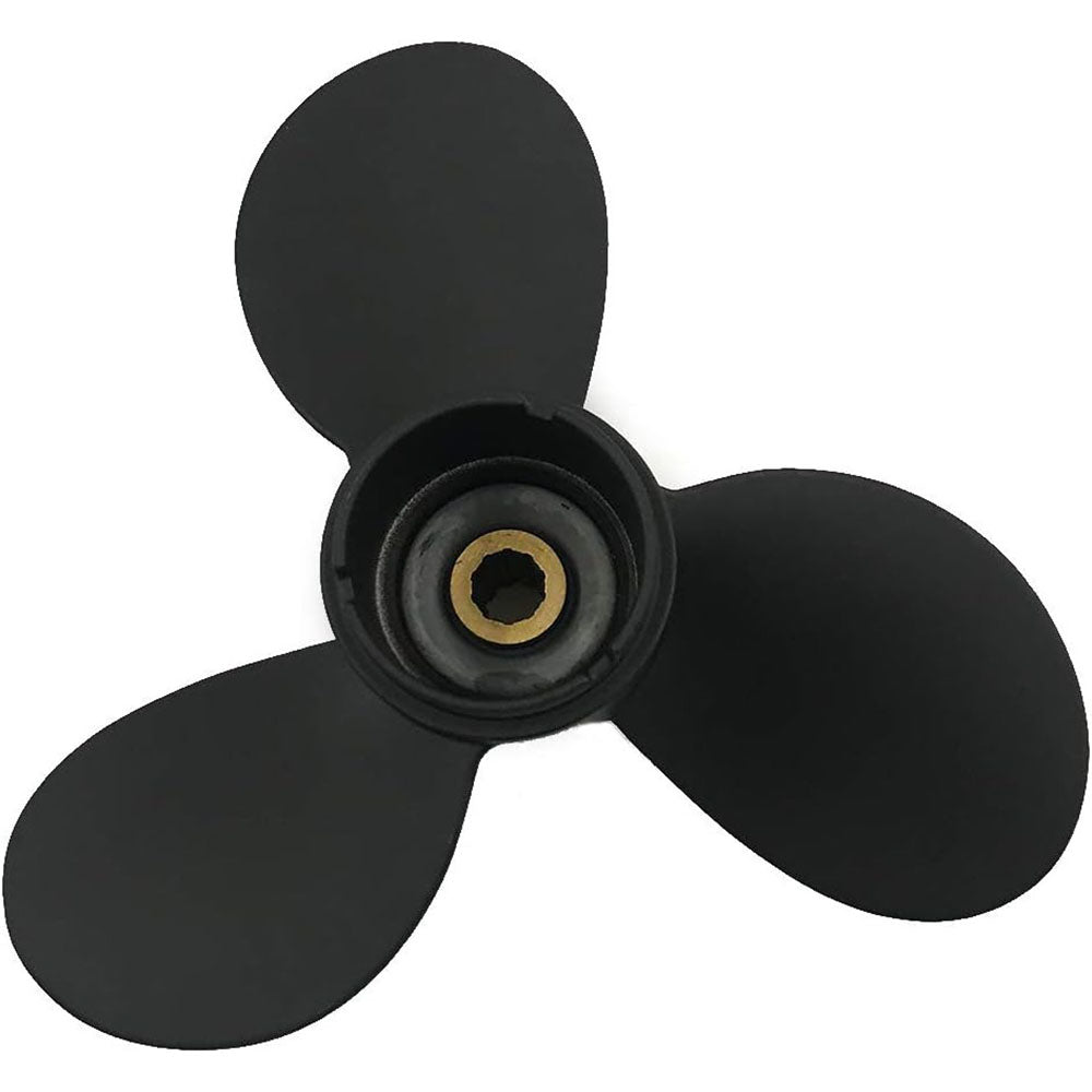 RH 9x9 3 Blade Propeller 48-828156A12 for Mercury Mariner 6-15HP 2-1/2" Gearcase Boat Motors - KUDUPARTS