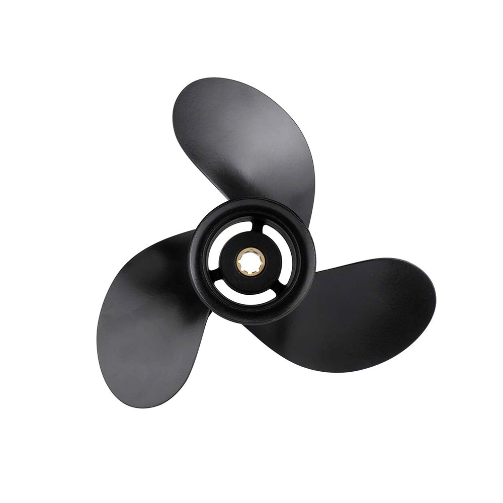 RH 9x9 3 Blade Propeller 48-828156A12 for Mercury Mariner 6-15HP 2-1/2" Gearcase Boat Motors - KUDUPARTS