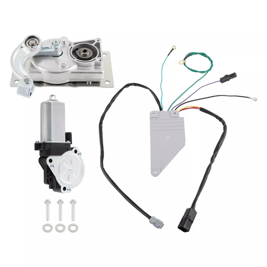 RV Gear Box Linkage 379160 & Control Unit Assembly 909510000 & Motor 676061 for Kwikee Electric Step - KUDUPARTS