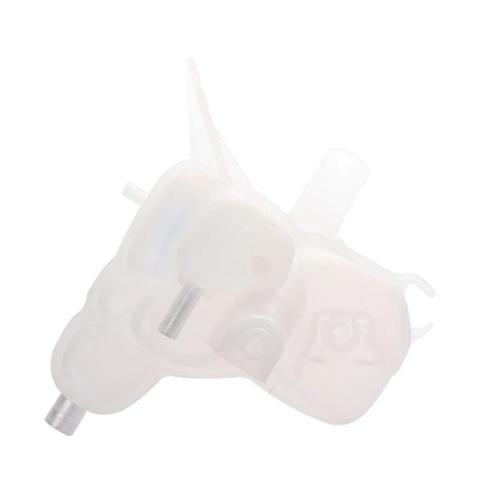 Radiator Coolant Fluid Overflow Bottle Tank 2S65-2K218-AC for 2003-2012 Ford EcoSport Fiesta - KUDUPARTS