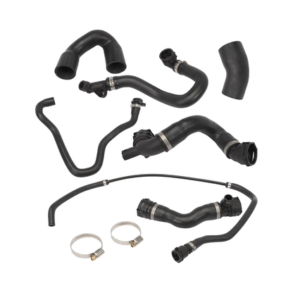 Radiator Coolant Water Hose Pipe Kit 17127564480 11537516414 11537521049 for BMW E90 128i 328i 07-11 N51