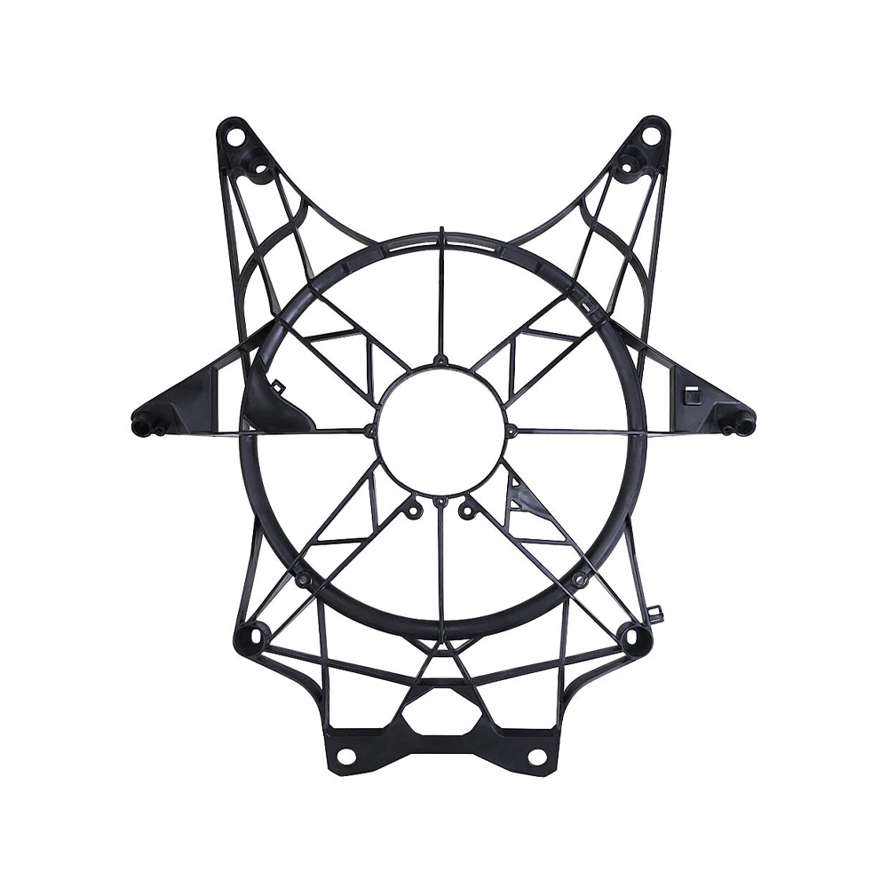 Radiator Fan Cover Housing Frame 709200589 709200588 for Can-Am Maverick X3 Max 2017-2022 - KUDUPARTS