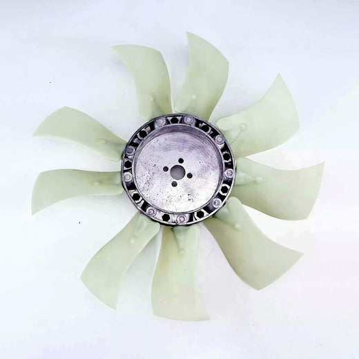 Radiator Fan 47434569 84374544 84388646 for New Holland Skid Steer Loader L218 L220 L313 L315 - KUDUPARTS