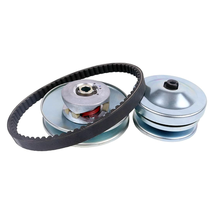 Rear Clutch Drive Pulley and Belt for Coleman Go Kart KT196 CK196 196cc Torque Converter