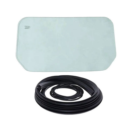 Rear Glass Window Kit 6717874 6665568 6554149 for Bobcat 751 753 863 873 S100 S175 S185 S205 S300 T140 T190 T250 - KUDUPARTS