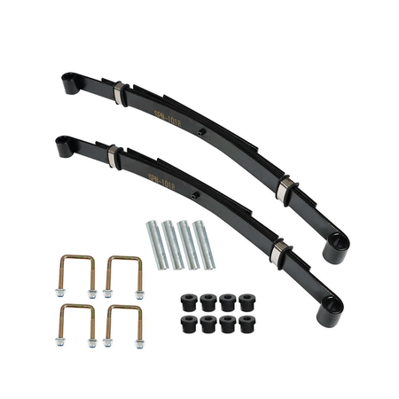 Rear Heavy Duty Leaf Spring Kit for EZGO Golf Cart TXT 1995-2013 - KUDUPARTS