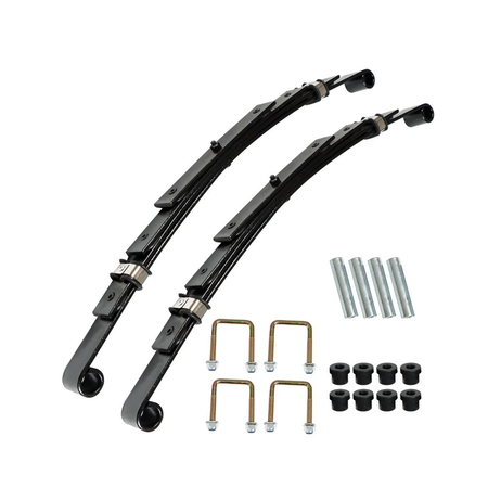 Rear Heavy Duty Leaf Spring Kit for EZGO Golf Cart TXT 1995-2013 - KUDUPARTS