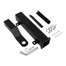 Rear Seat Trailer Hitch With Receiver Footrest for Club Car EZGO Yamaha Golf Cart