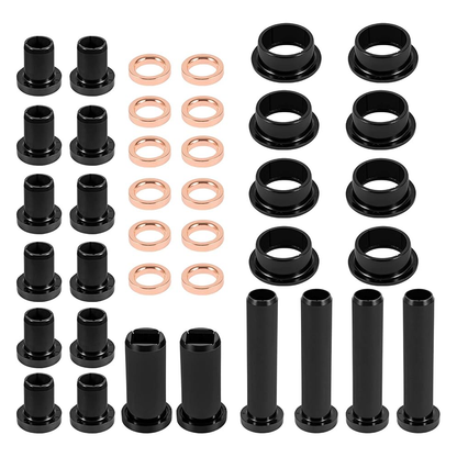 Rear Suspension A-Arm Bushing Kit Control Long Lower Short Bushings Stabilizer Tubes Spacer Set for Polaris Sportsman 500 RSE 400 4x4 700