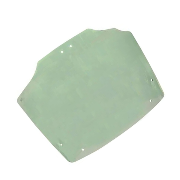 Rear Window Glass LVU26037 for Yanmar Engine 3TNV84 3TNV88 4TNV84 John Deere Tractor 3033R 3038R 3039R 3045R 3046R 3320 3520 4320 - KUDUPARTS