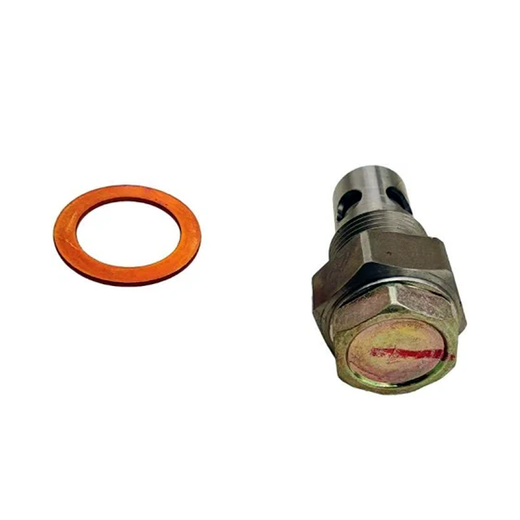 Relief Valve 32A36-05012 for Mitsubishi Engine S4S S4S-DT S6S S6S-T Hyundai R160LC-7 R160LC-9S R170W-7 R170W-9S R180LC-7 R180LC-9S - KUDUPARTS