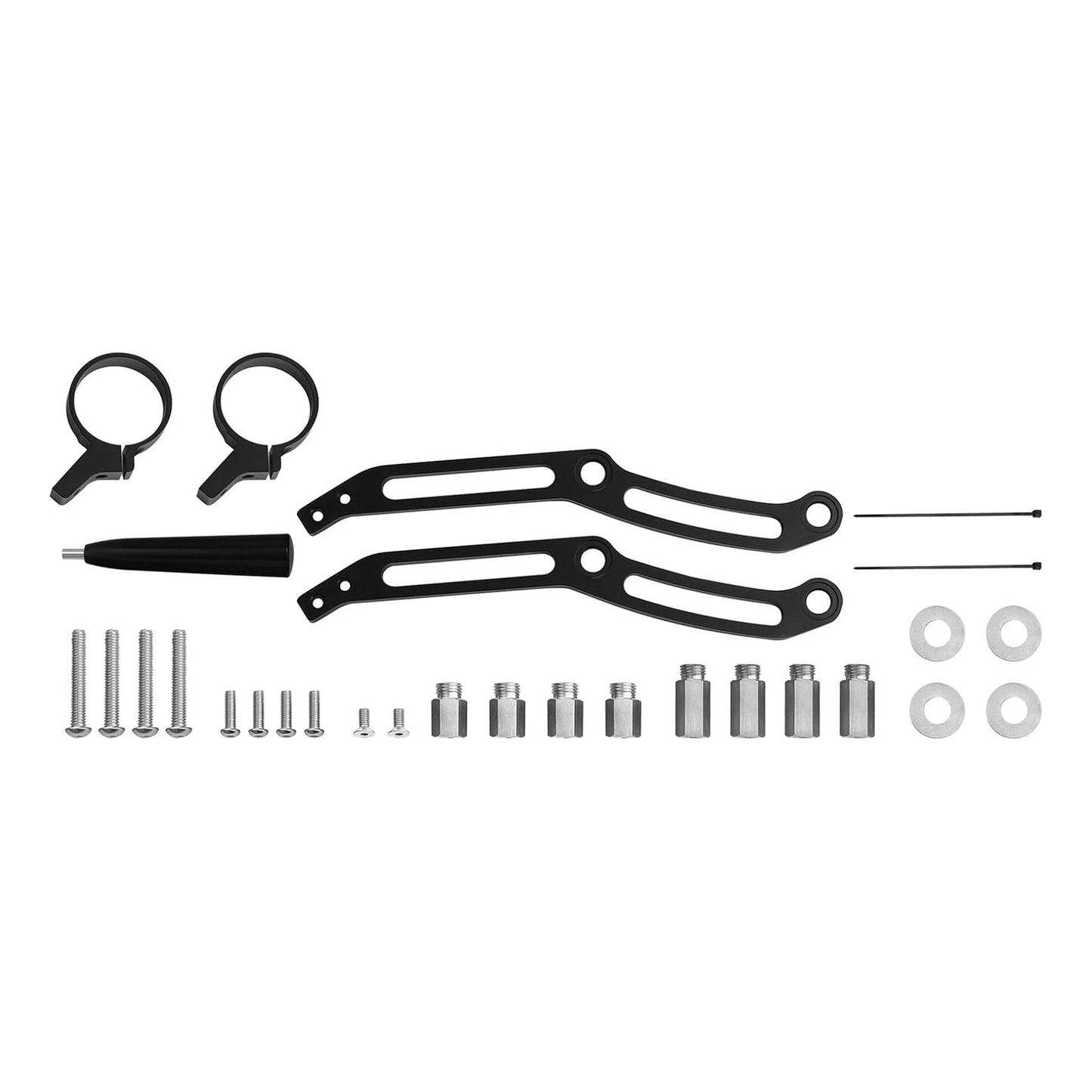 Remote Rear Suspension Shocks Bracket Hardware Kit XF2906C591-01-B for Harley Davidson Street Glide Touring 2014-2024
