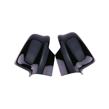 Right 6RP44KXJAA & Left 6RP45KXJAA Gloss Black Side Door Mirror Cover Cap for 19-22 Ram 1500 Big Horn - KUDUPARTS